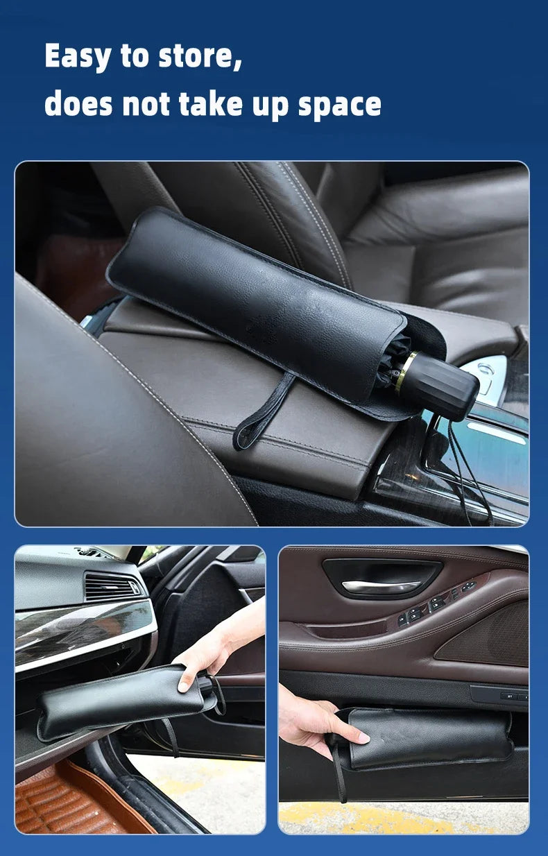 Rugged Road Foldable Car Windshield Sun Shade – Heat Blocking UV Protector (Fits Most Cars)